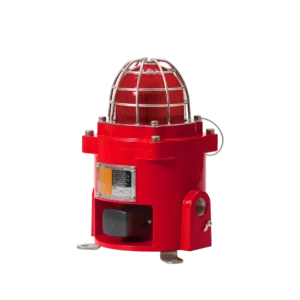 QNES Ø92mm Explosion Proof LED Signal Beacon and Electronic Sounder